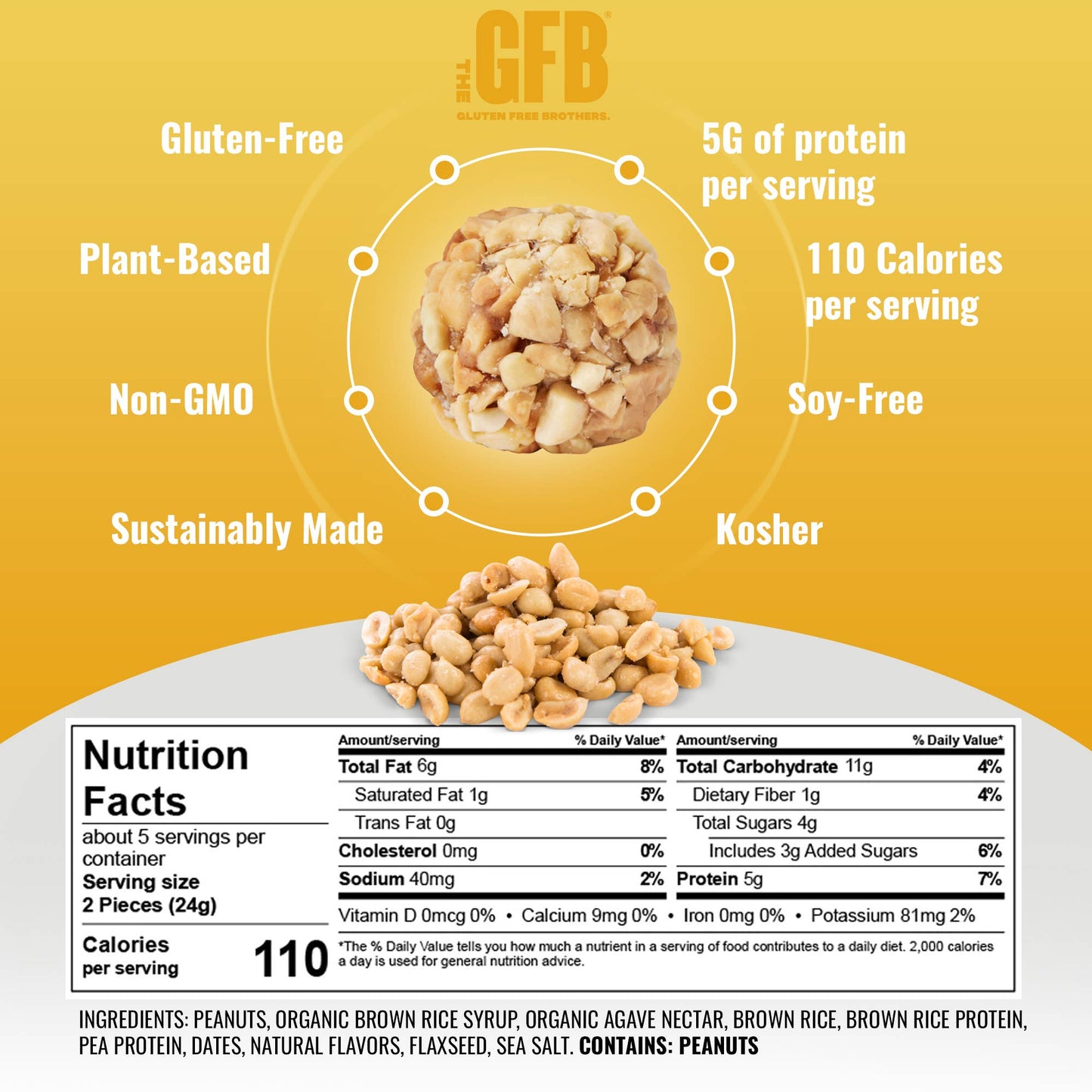 The GFB: Peanut Butter Gluten Free Protein Bites