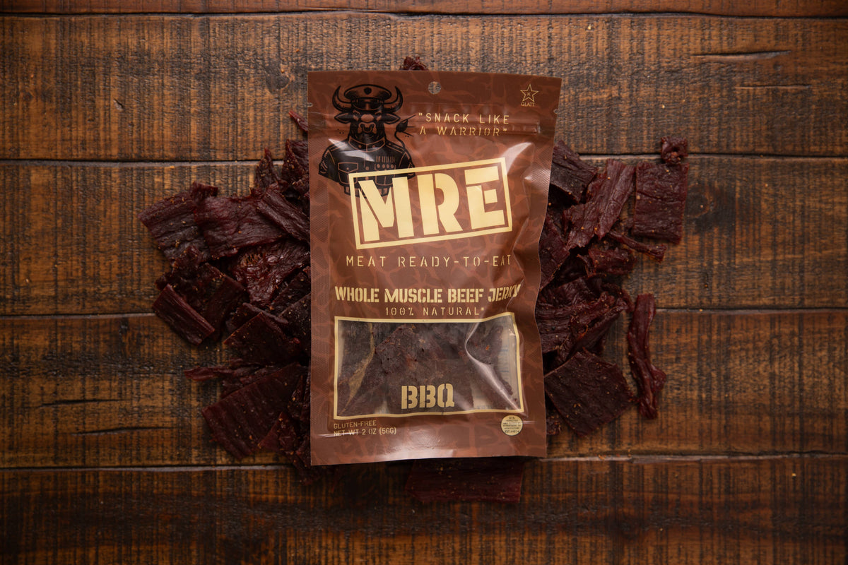 BBQ Whole Muscle Kosher Beef Jerky - MOO-Rah