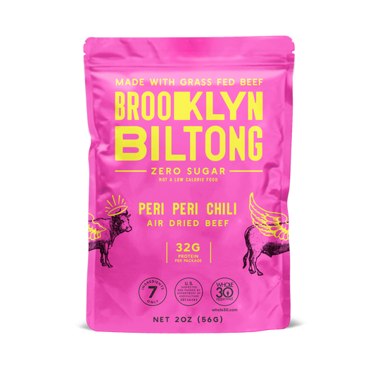 2oz Peri Peri Grass-Fed Biltong Tender Jerky