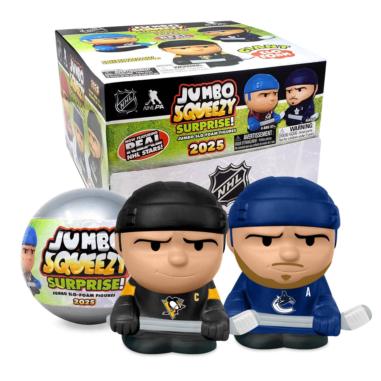 NHL Jumbo Squeezy Capsule Display 2025 - 18 ct (Copy)