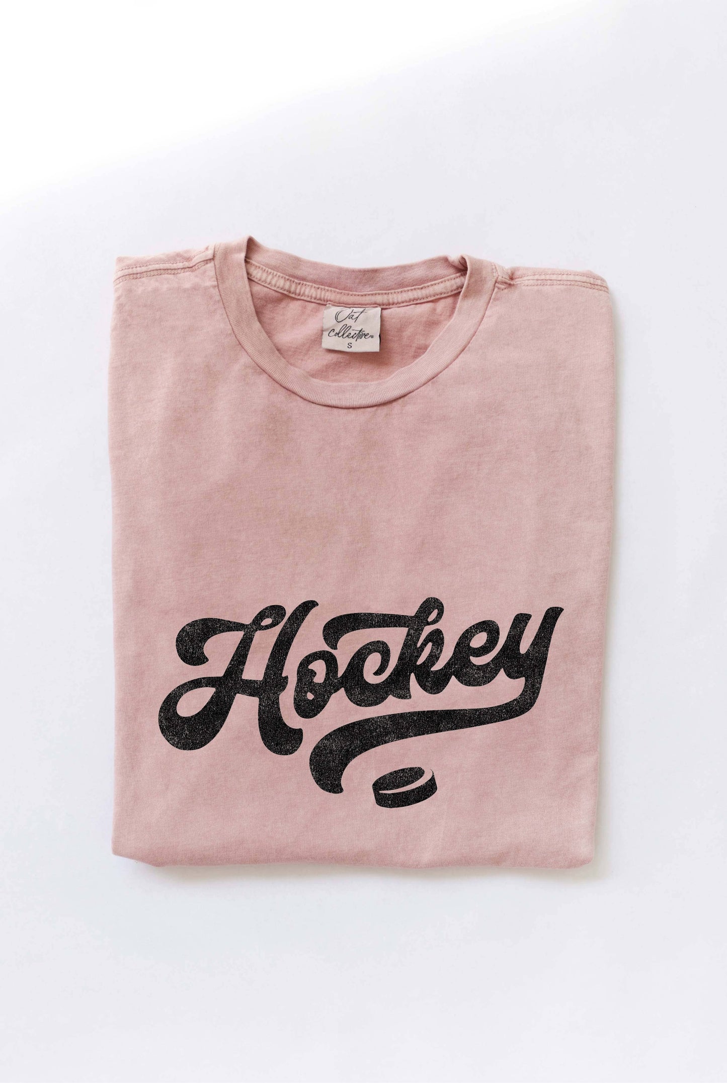 HOCKEY Mineral Washed Graphic Top
