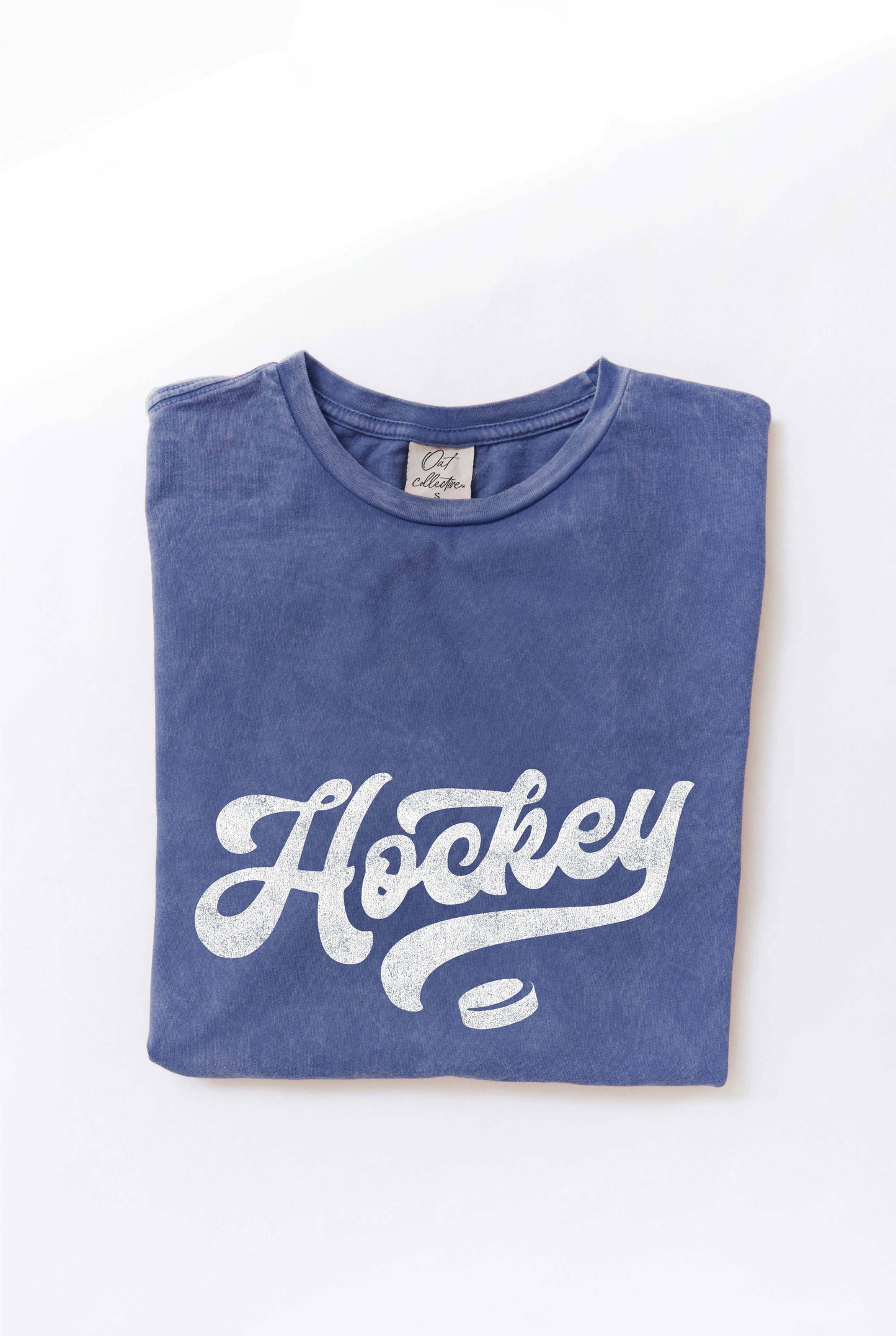 HOCKEY Mineral Washed Graphic Top