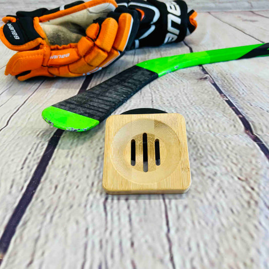Bamboo Soap Holder - Dirty Dangles Hockey