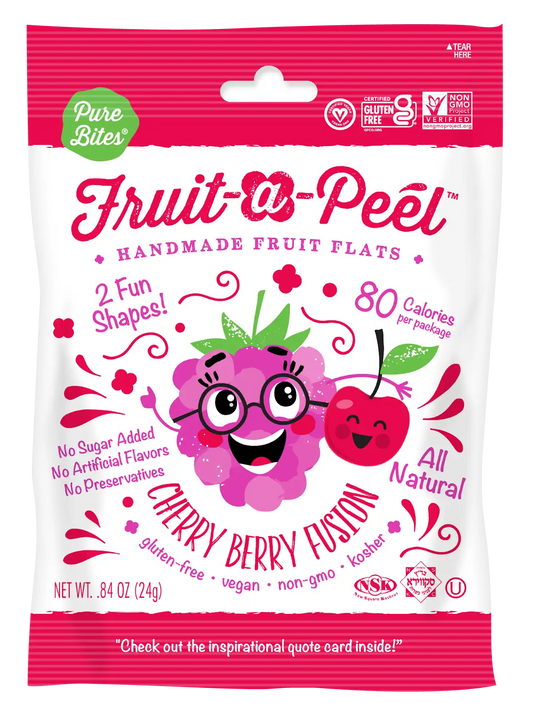 Fruit-a-Peel Cherry Berry Fusion Fruit Flats