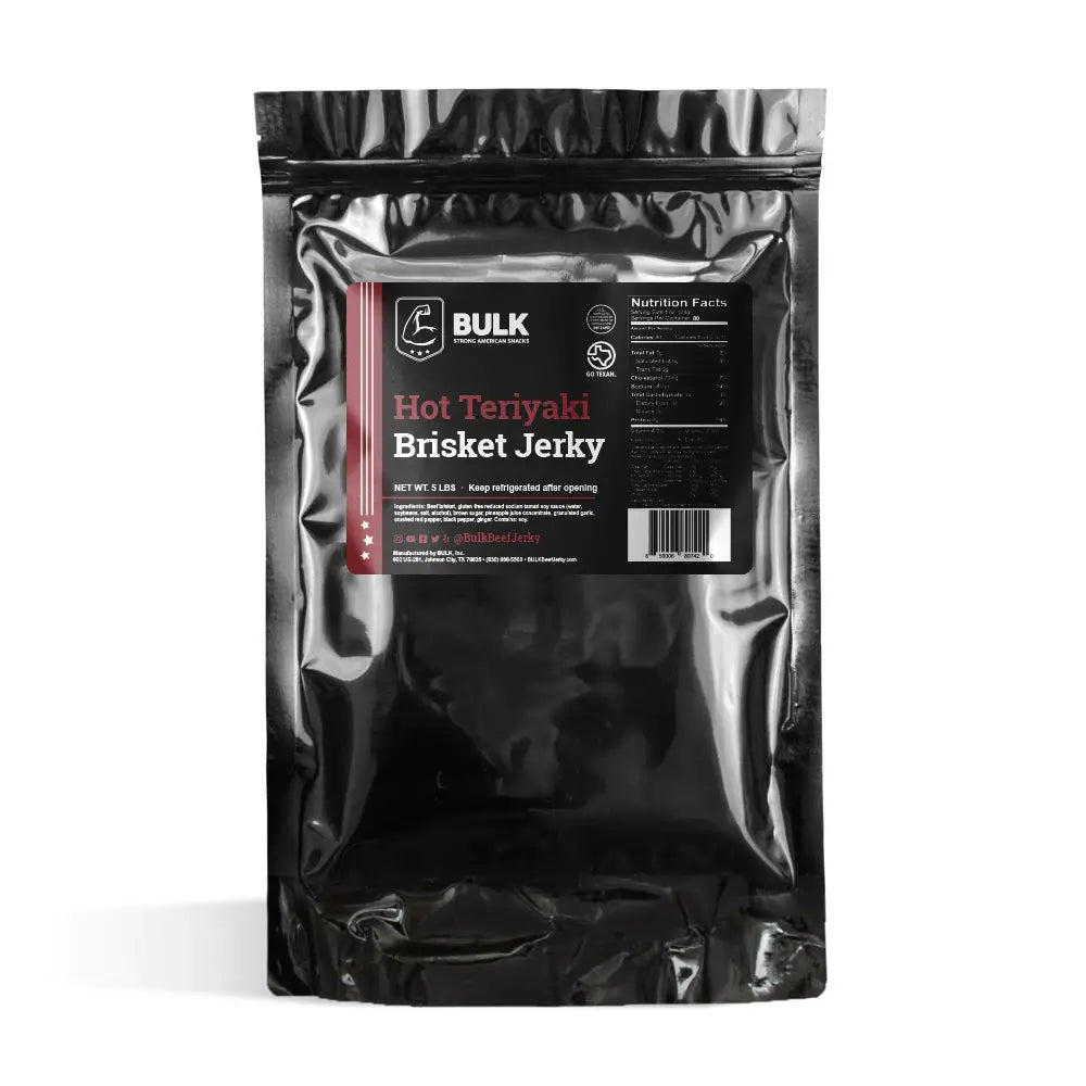 BULK Brisket Beef Jerky - All Natural