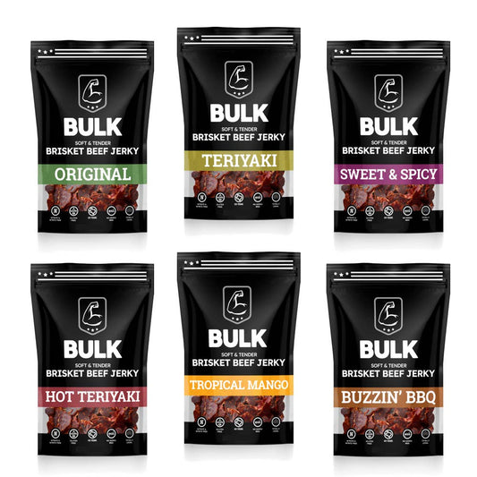BULK Brisket Beef Jerky - All Natural