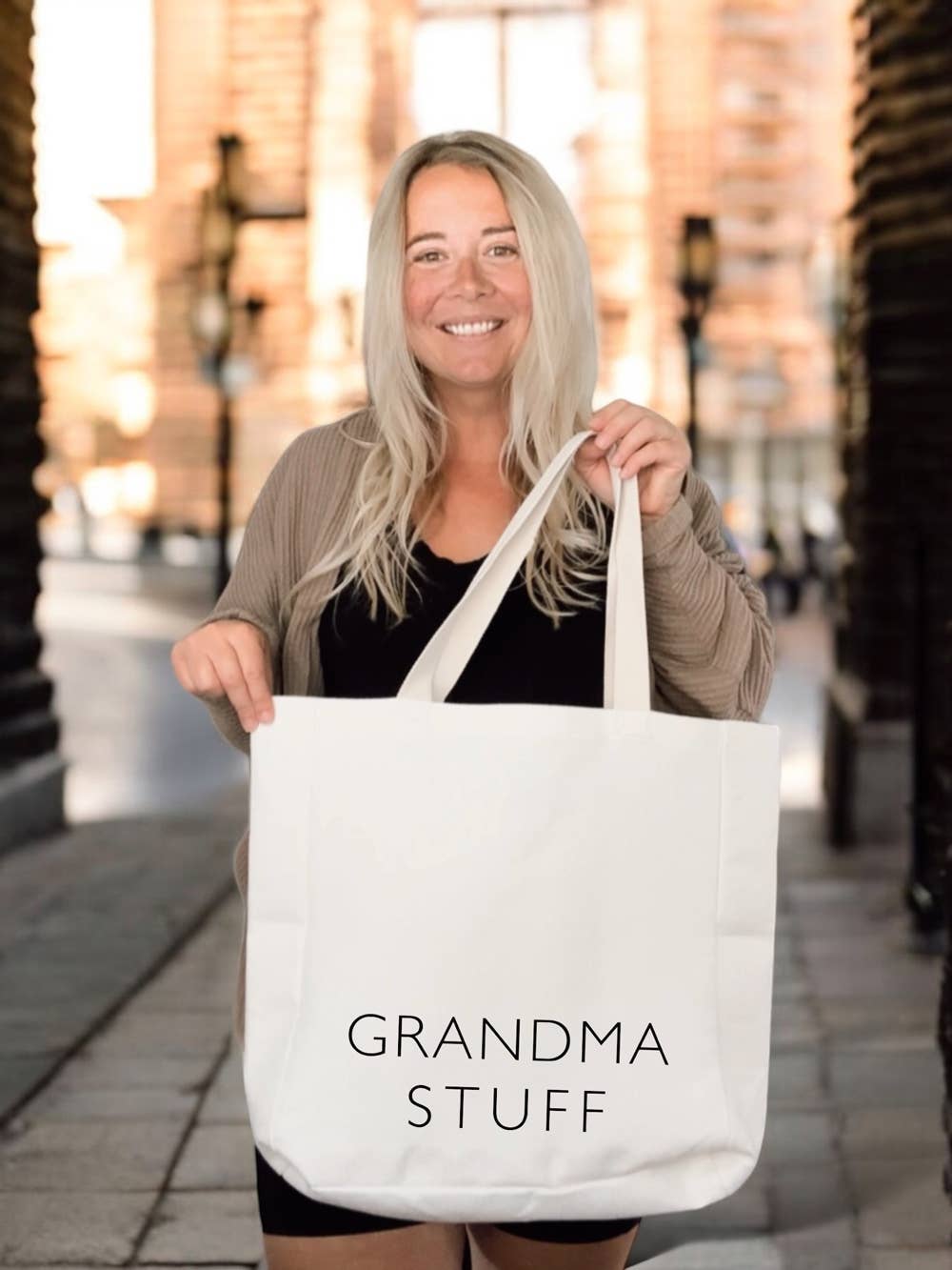 Grandma Stuff Canvas Tote Bag