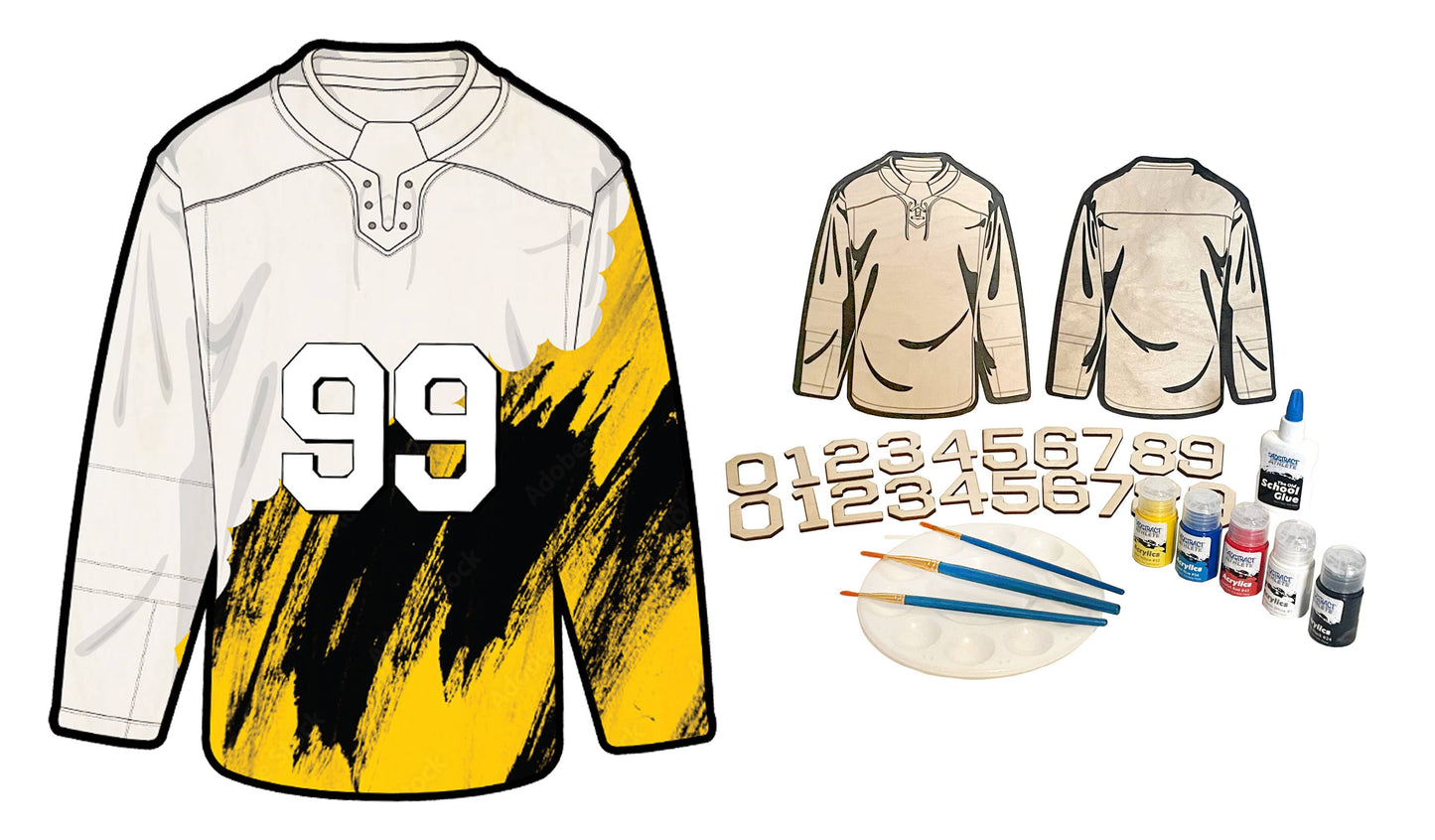 Abstract Athlete - My Jersey, My Art - Hockey