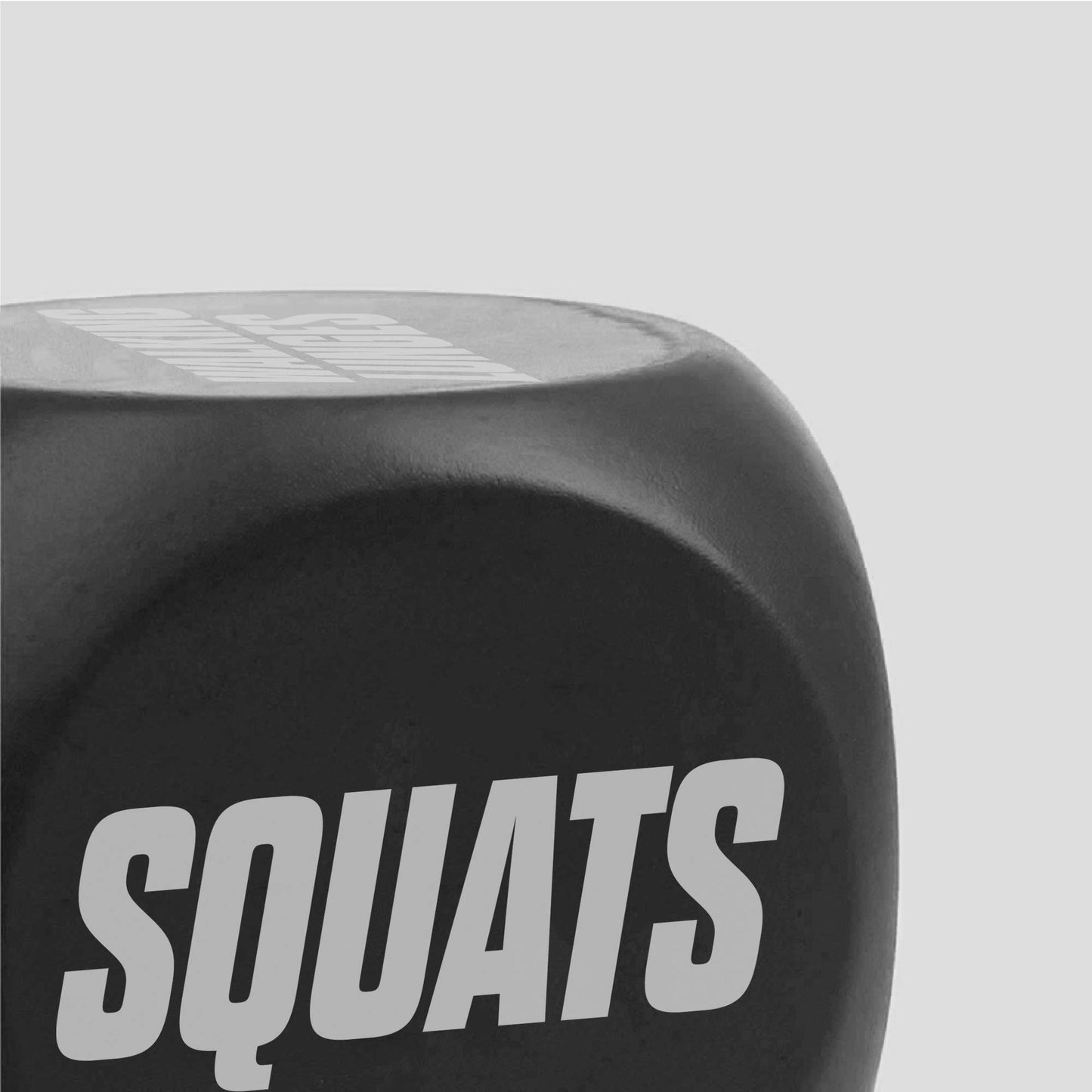 Fitness Routine Exercise Dice - Black