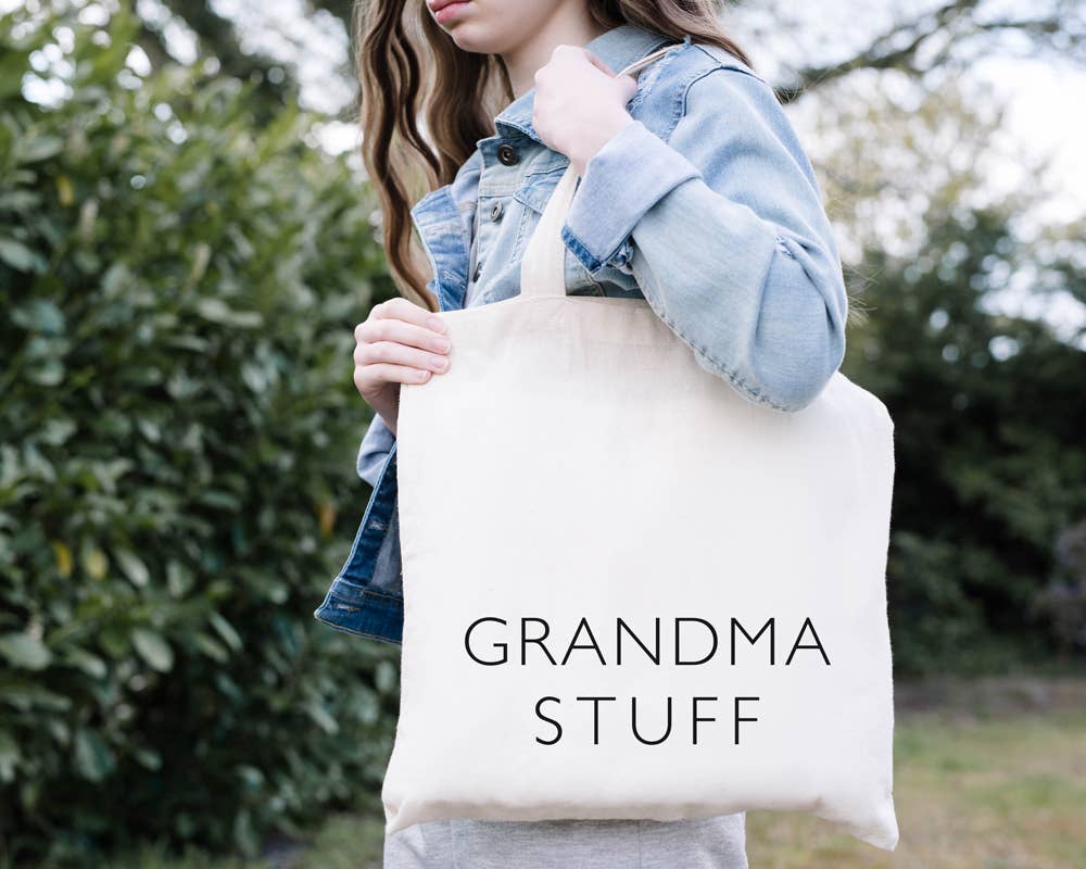Grandma Stuff Canvas Tote Bag