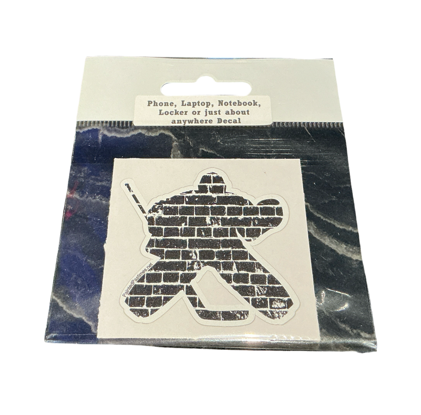 Goalie Sticker - Painted Past Times