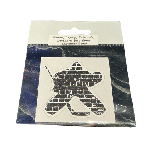 Goalie Sticker - Painted Past Times