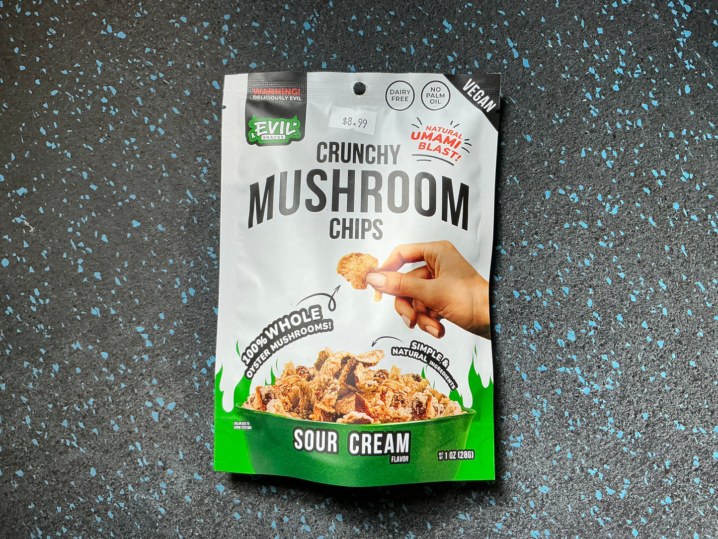 Crunchy Mushroom Chips- Sour Cream