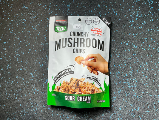 Crunchy Mushroom Chips- Sour Cream