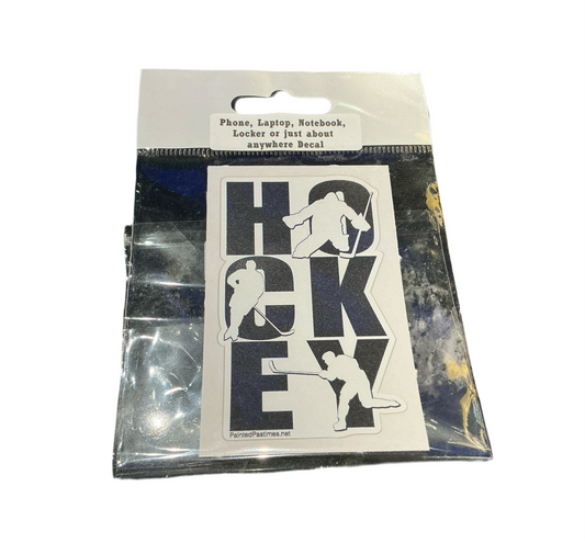 Hockey Sticker - Painted Past Times