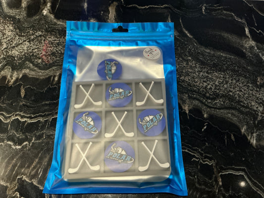 Polar tic tac toe board
