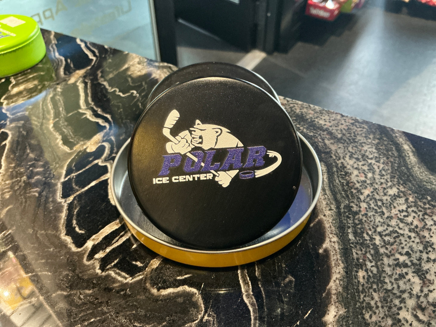 Foam Hockey Pucks w/ Polar Ice Logo