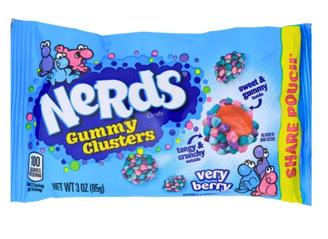 NERDS - gummy clusters very berry
