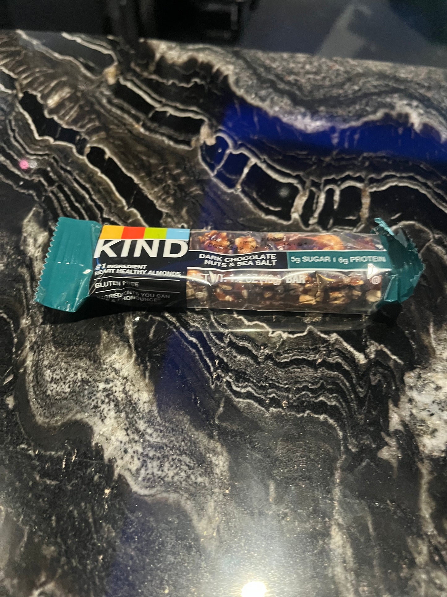 Kind dark chocolate and sea salt