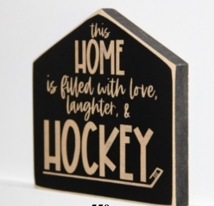 This Home / Hockey Sign