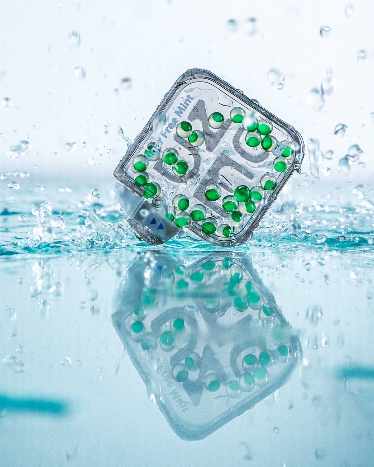 NUDE Mints - Double Action Liquid Mint Capsules (Spearmint)