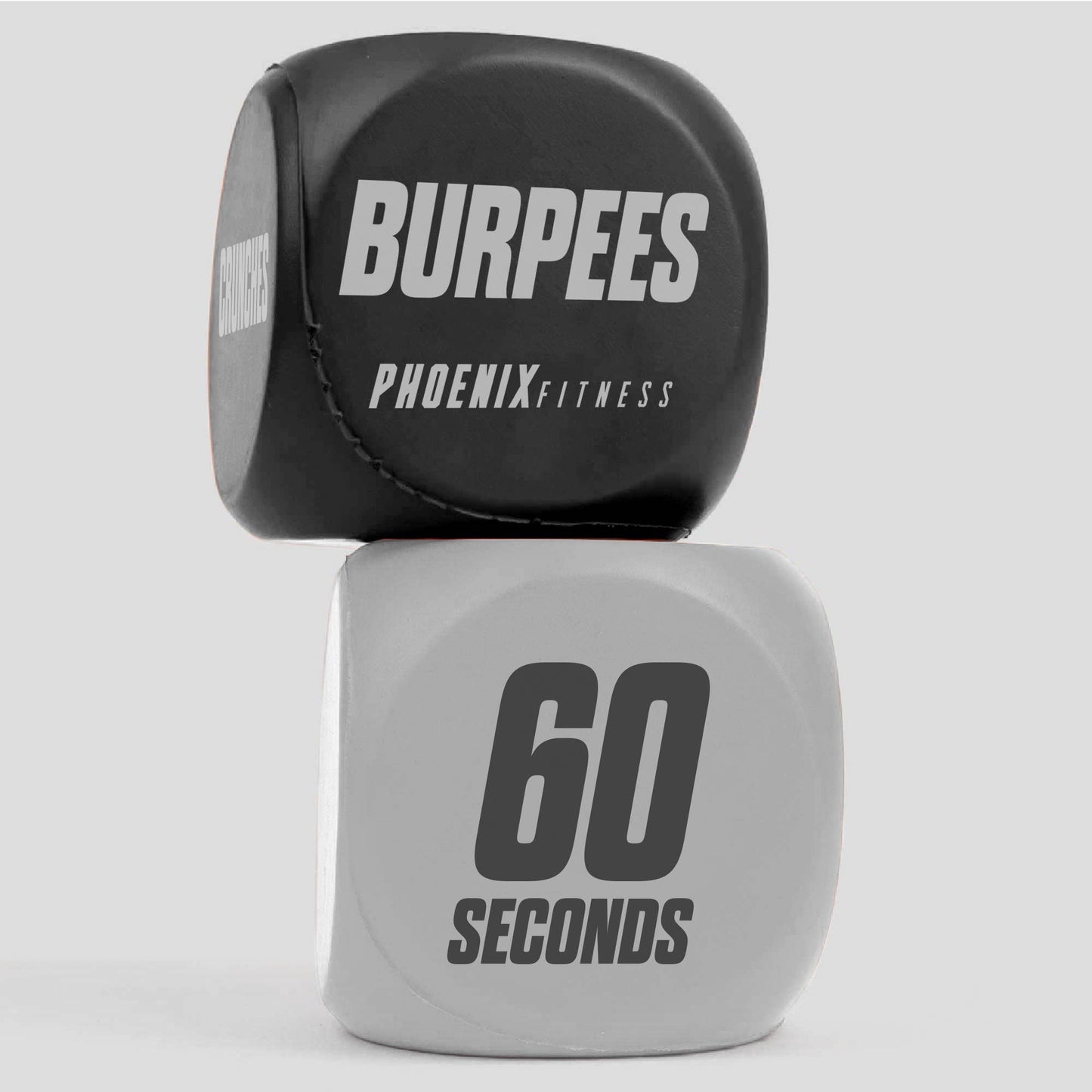 Fitness Routine Exercise Dice - Black