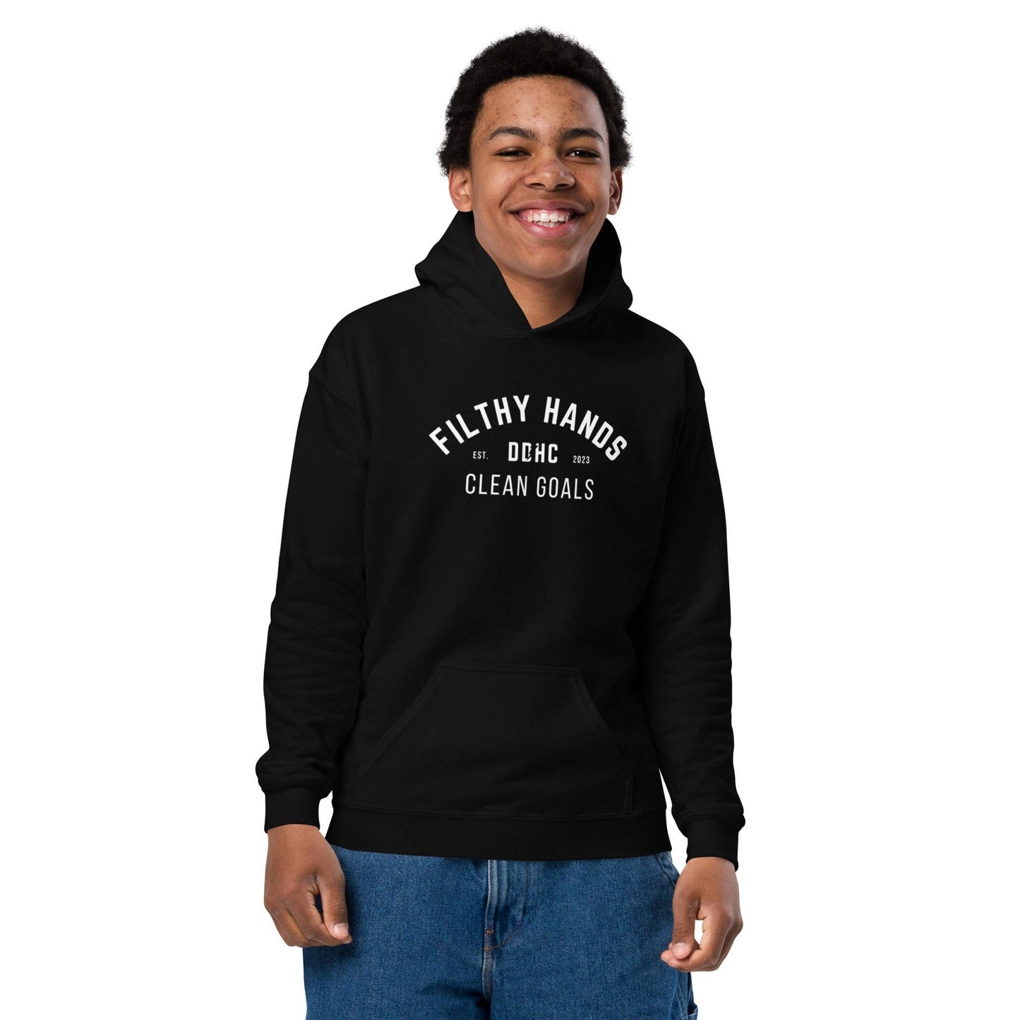 Youth Filthy Hands Clean Goals Pullover Hoodie