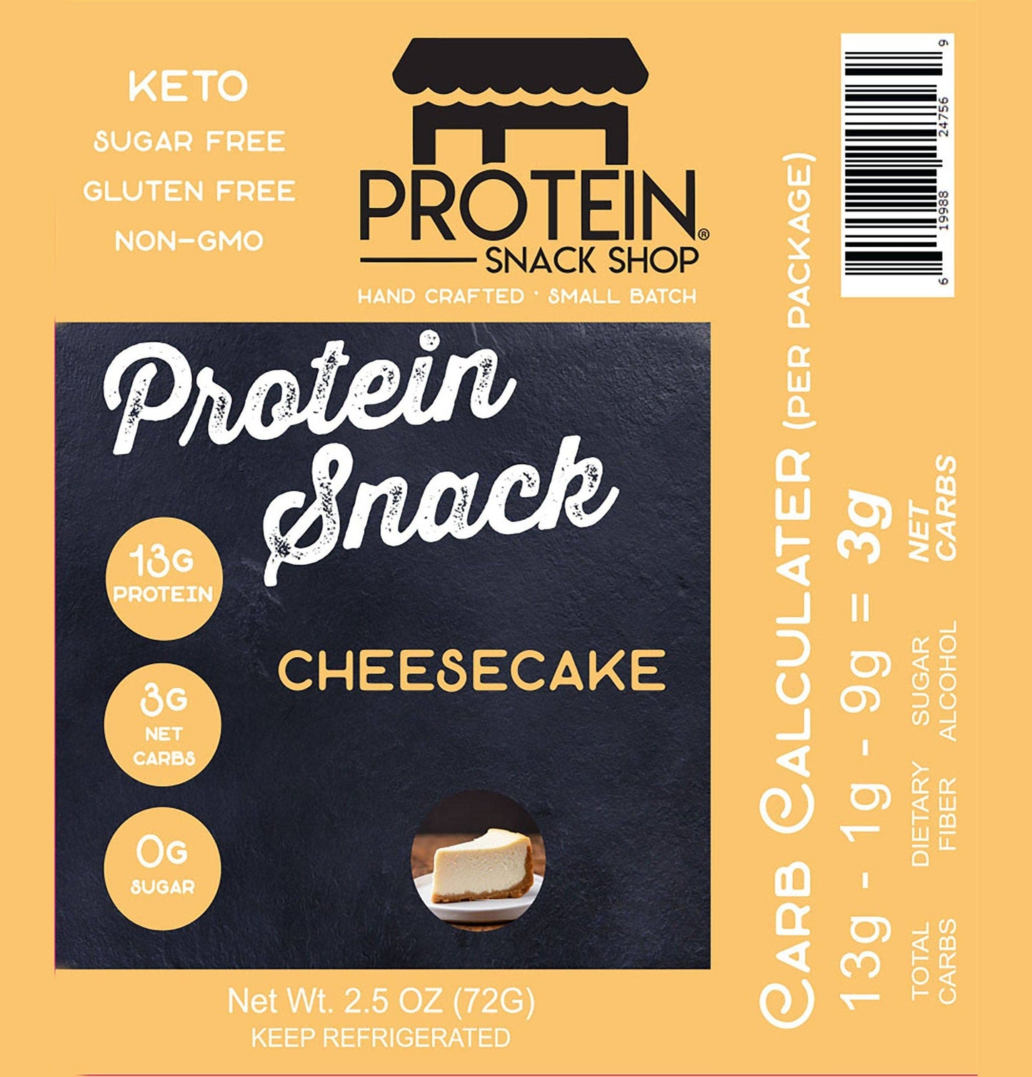 Gourmet Vanilla Protein Cheesecake (Keto)