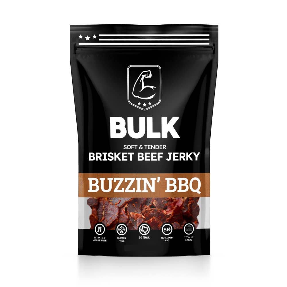 BULK Brisket Beef Jerky - All Natural