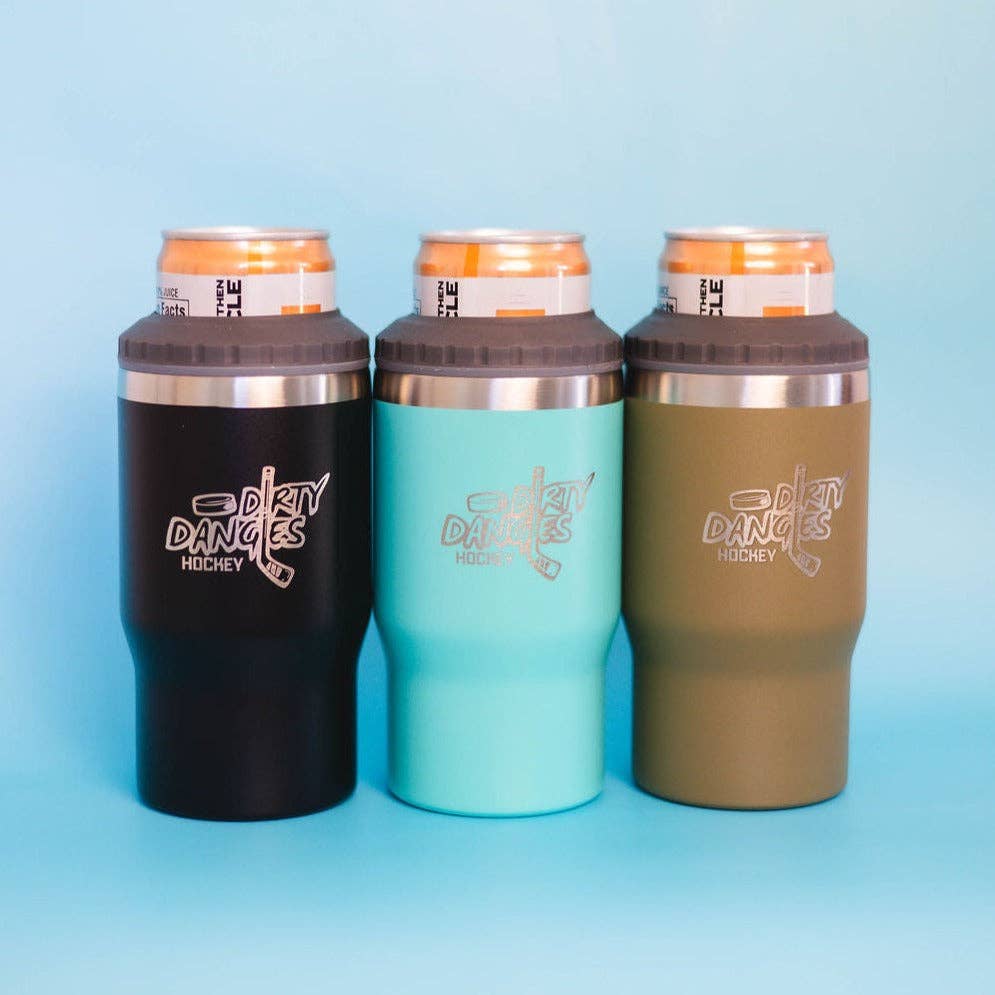 12 oz 4 in 1 Rink Ready Tumbler - Dirty Dangles Hockey