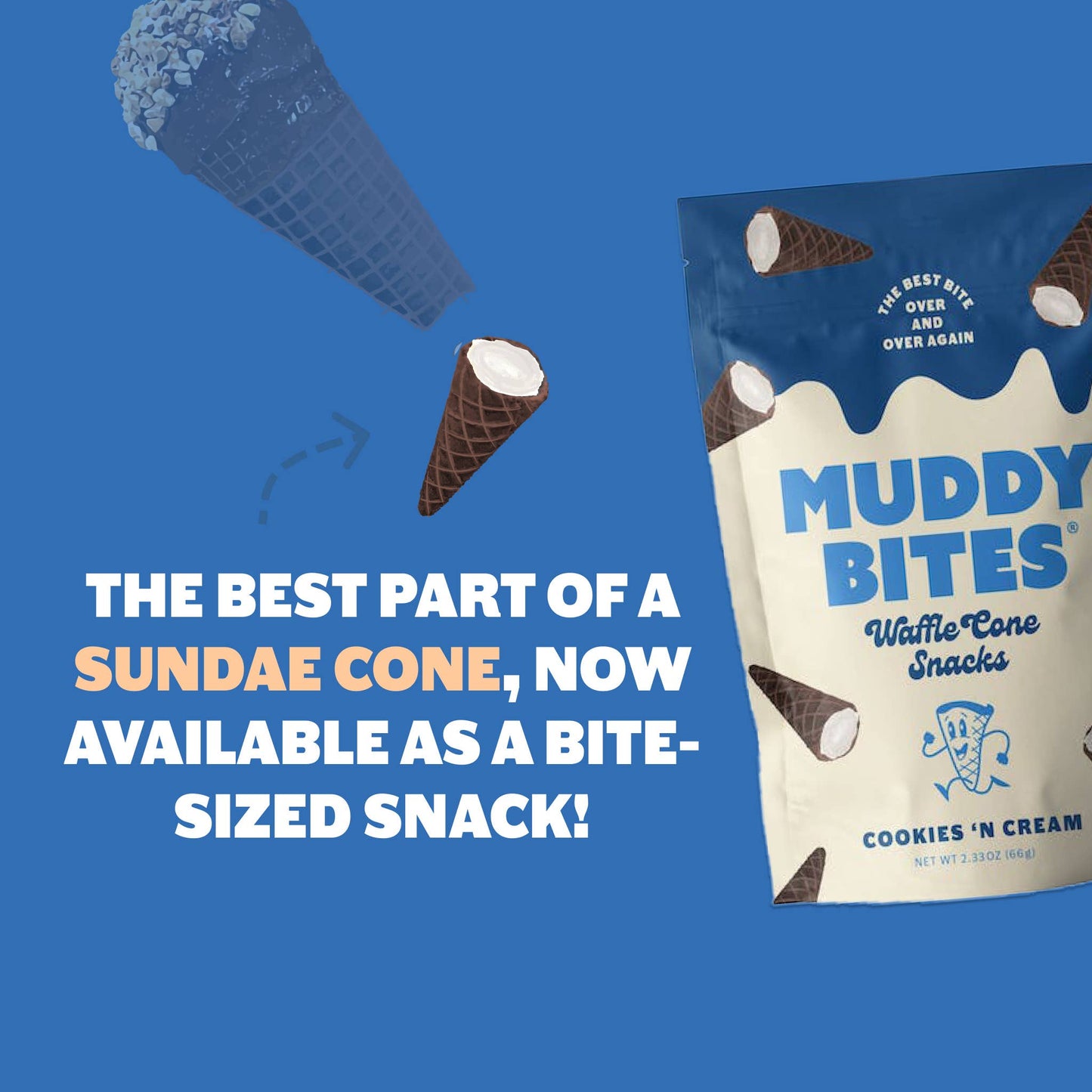 Muddy Bites- Cookies 'N Cream