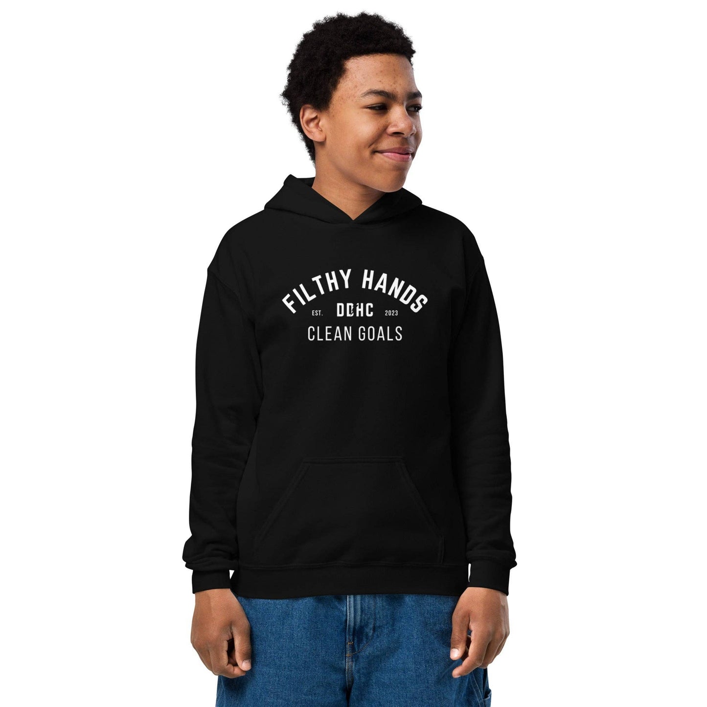 Youth Filthy Hands Clean Goals Pullover Hoodie
