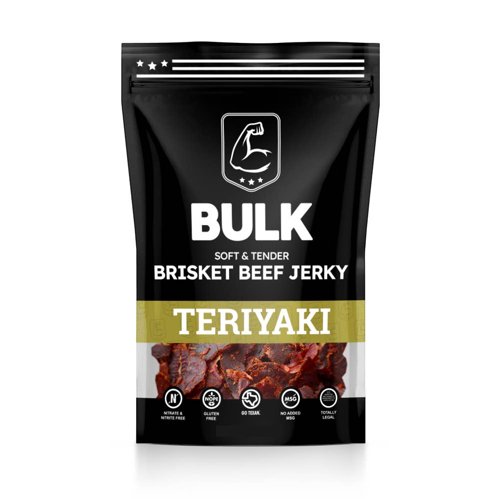 BULK Brisket Beef Jerky - All Natural