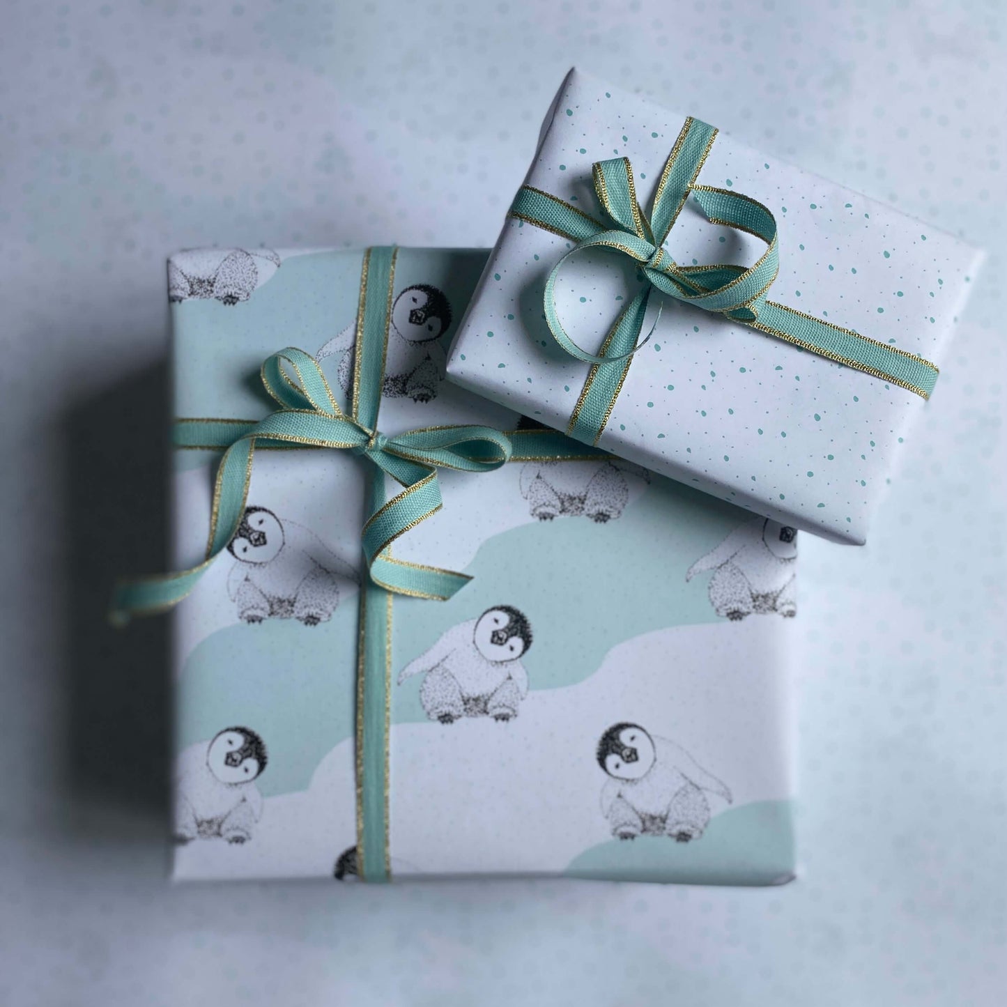 Baby Penguin Wrapping Paper