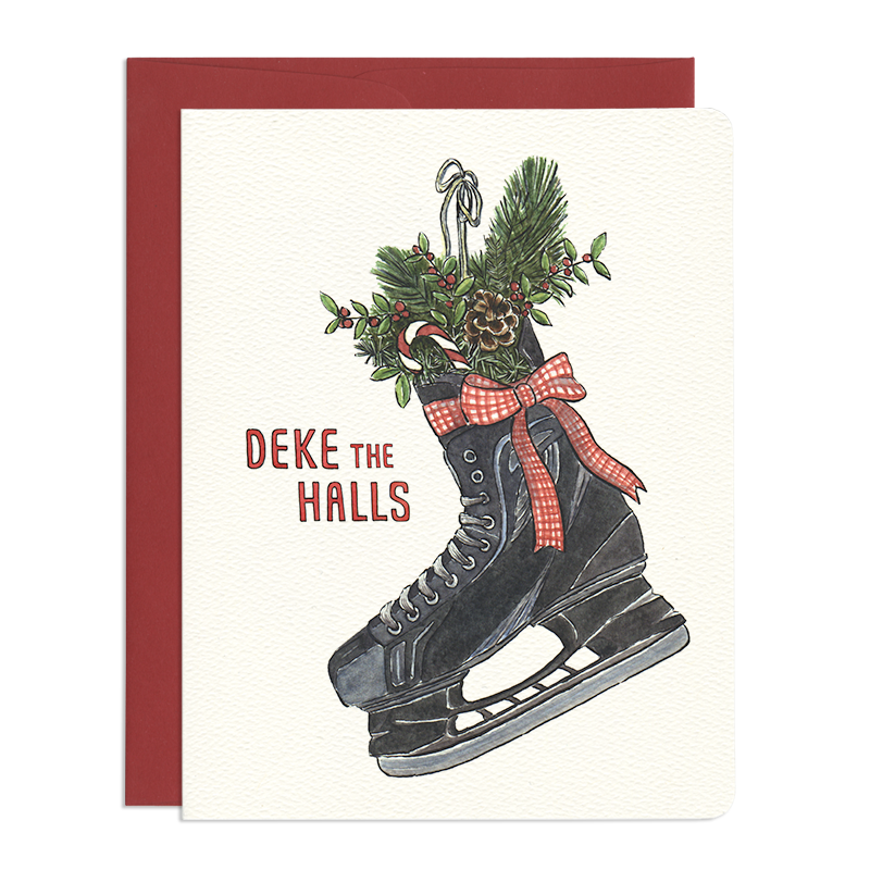 Deke the Halls Card