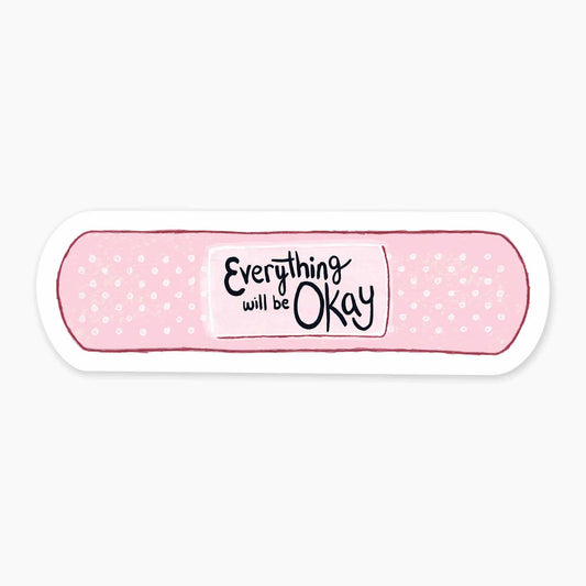 Bandaid - 3" Art Sticker