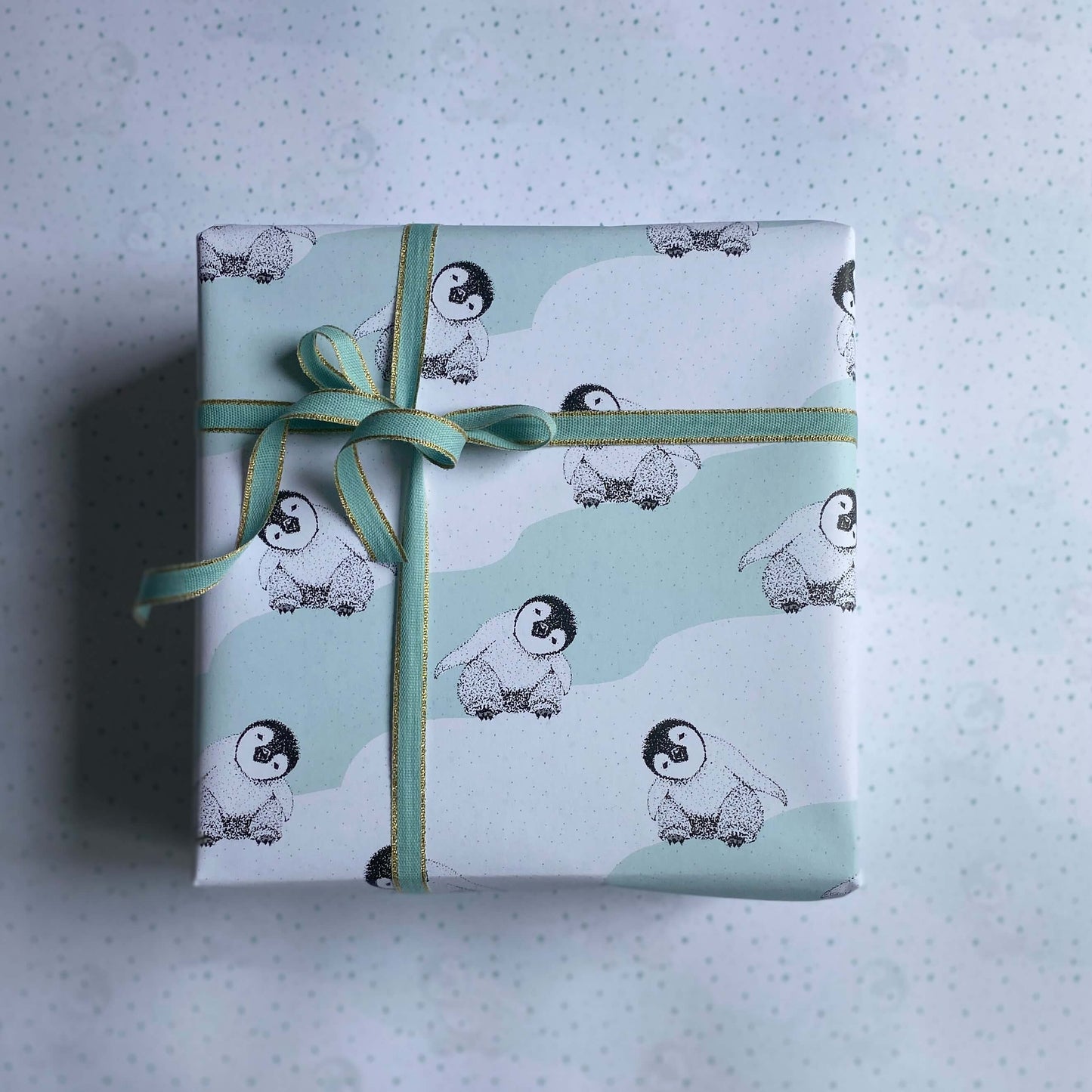 Baby Penguin Wrapping Paper