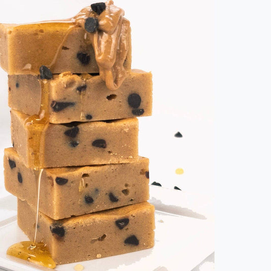 Gourmet Peanut Butter Chocolate Chip Protein Blondie