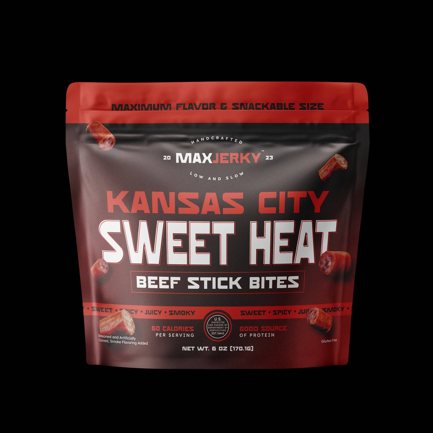 Kansas City Sweet Heat Beef Bites (Standing - No Hanghole)