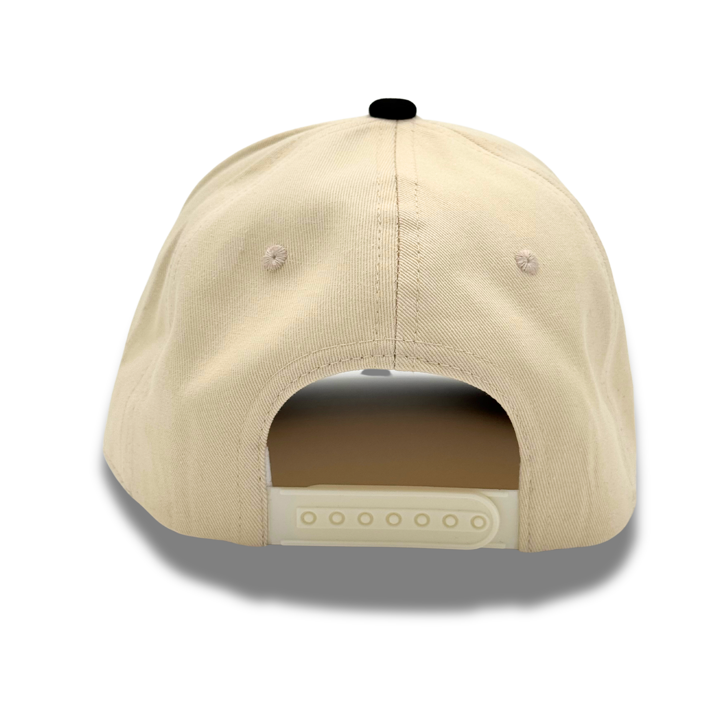 Tan & Black Two-Tone Hat: Hockey Mom