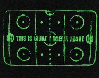 Hockey Rink Pillowcase- GLOW/DARK