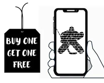 Phone Decal- Hockey Goalie Painted Pastime