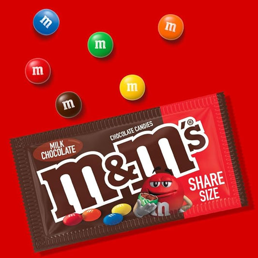 M & M - Sharing Size