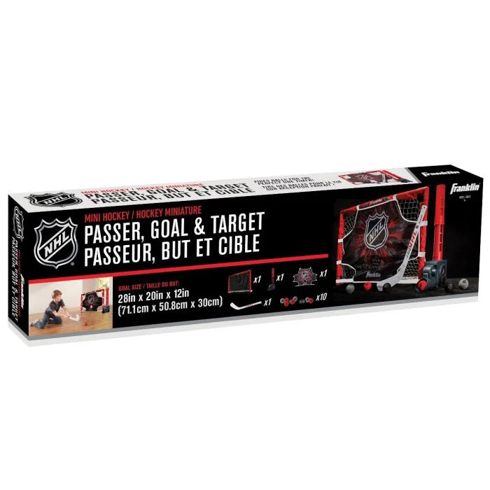 NHL Mini Hockey Passer & Goal Set